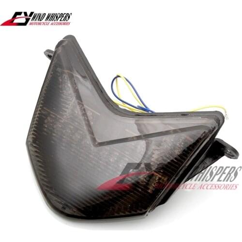 Motorcycle LED Rear Signal Lamp Tail Brake Light For Kawasaki Ninja ZX-6R ZX6R ZX636 Z750S 2005-2006 ZX-10R ZX10R 2006-2007