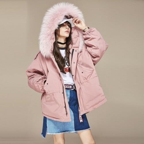 White duck large size winter coat female Korean down jacket casaco 870602 yy1326