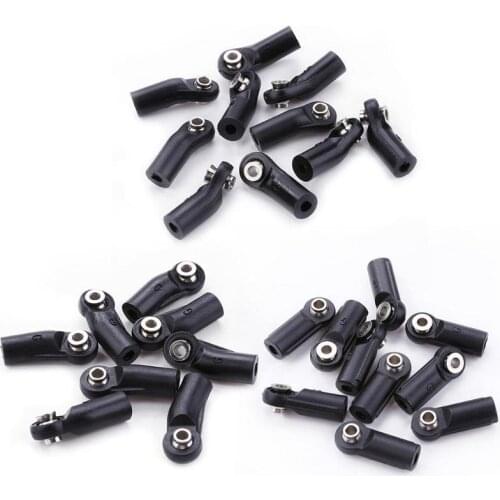 10pcs M4 Plastic Rod End Holder Ball Joint Connector for Axial Scx RC Trucks Buggy RC Cars Accessories RC Trucks Parts