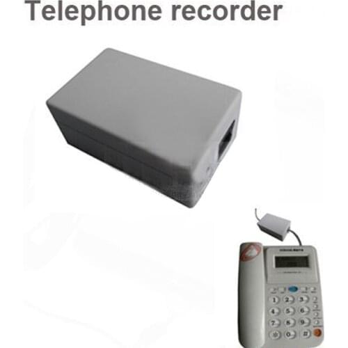 5pcs/lot,landline TELEPHONE monitor,save into micro SD card telephone recorder,voice recorder voice activated audio recorder