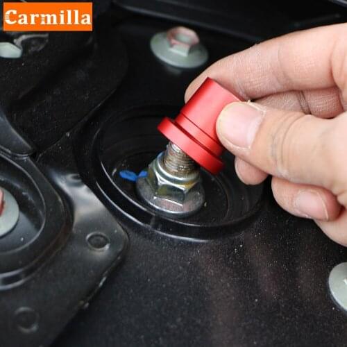 Carmilla 2Pcs Car Shock Absorber Screw Cap Protective Nut Cover for Mitsubishi Outlander PAJERO ECLIPSE CROSS LANCER ASX