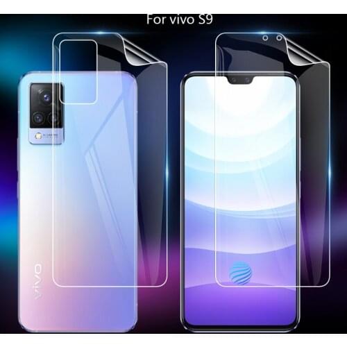 For vivo S9 vivos9 5G 6.44" Clear TPU / Matte Anti-Fingerprints Hydrogel Full Cover Soft Screen Protector Film (Not Glass)