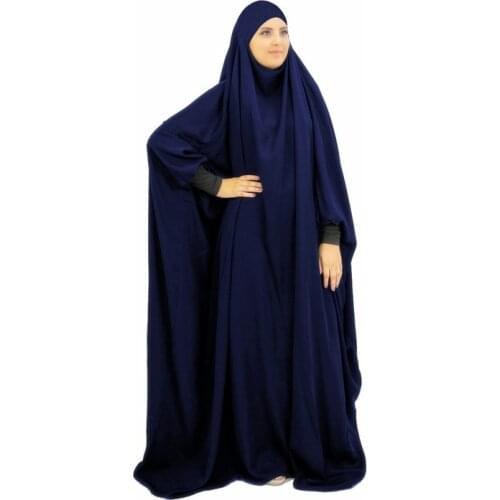 Eid Hooded Muslim Women Hijab Maxi Dress Prayer Garment Set Djellaba Jilbab Abaya Ramadan Gown Abayas Islamic Niqab Burka Jubah