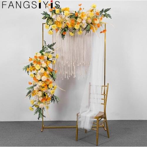 100cm artificial wreath threshold flower DIY wedding home living room party decoration Christmas wreath gift hydrangea
