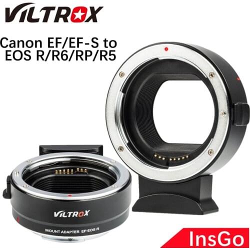 Viltrox EF-EOS R Lens Adapter Ring Mount Focus for Canon EOS EF/EF-S Lens to Canon RF Camera EOS R R6 RP R5