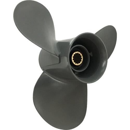 Boat Propeller 13 1/4x17 for Honda 60HP-140HP 3 Blades Aluminum 15 Tooth RH OEM NO: 58130-ZW1-W31ZA 13.25x17