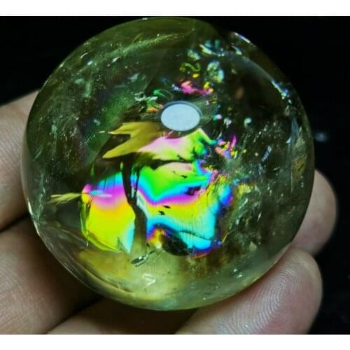 The best color!Natural crystal crystal ball healing + rainbow, home decor
