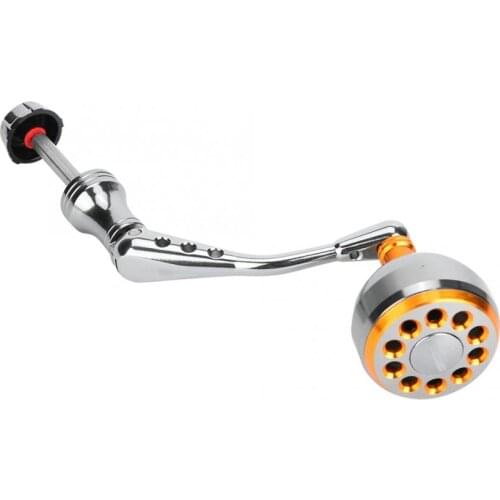 CNC Metal Fishing Reel Handle Rocker Arm DIY Fishing Reel Rocker Arm Baitcasting Fishing Reel Knob Arm for Shimano