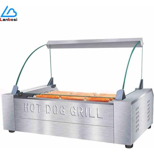 Commercial Small Desktop Grilled Sausage Automatic Temperature Control Multifunctional Hot Dog Machine