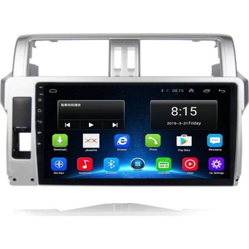 Android 10.0 Fit TOYOTA PRADO 2014 2015 2016 2017 Multimedia Stereo Car DVD Player Navigation GPS Radio 3G wifi camera