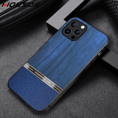 Wood Texture Soft Silicone Case For iPhone 12 11 Pro Max XS XR X 8 7 Plus SE 2020 Hybrid TPU/Canvas Skin Back Cover Coque