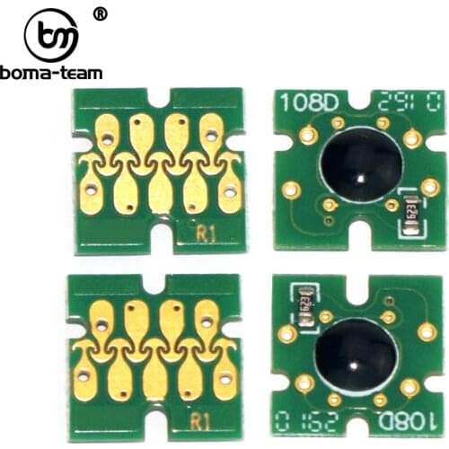 T741X T7411-T7414 Compatible Chip For Epson F6200 F9200 F6000 F6070 F6270 F7000 F7100 F7170 F7200 F9330 F9370 Printers Ink