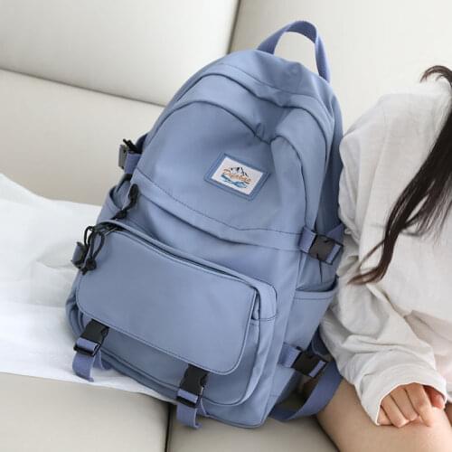 Large-capacity Tooling Backpack Women Men Waterproof Nylon School Bags for Teens High School Backpacks Luxury Girls Shoulder Bag