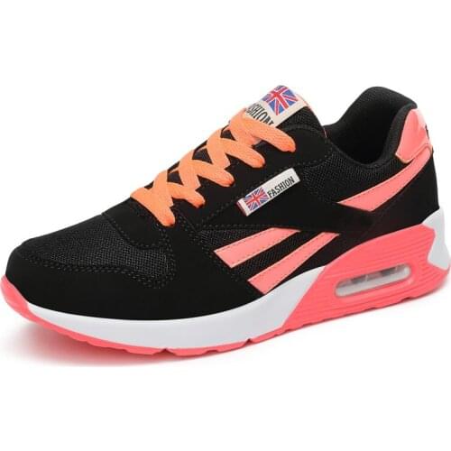 Hot Sale Casual Shoes Women Air Cushion Vulcanized Shoes Breathable Fashion Female Sneakers Basket Chaussure Sport Femme 2019