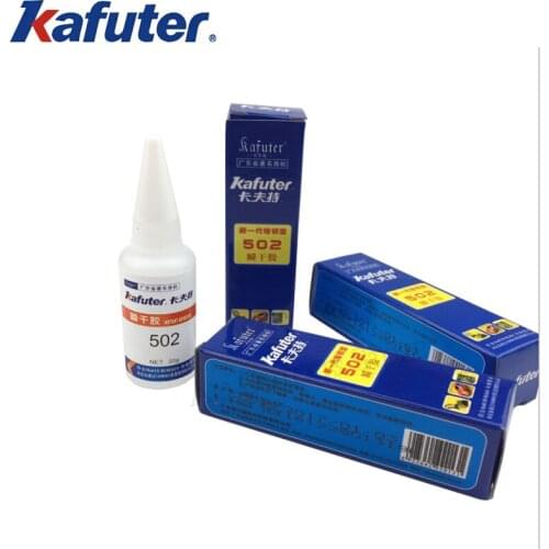 2pcs Kafuter 502 Universal glue for metal/glass/wood/plastic/leather/ceramic super strong instant glue diy panel glue RoHS