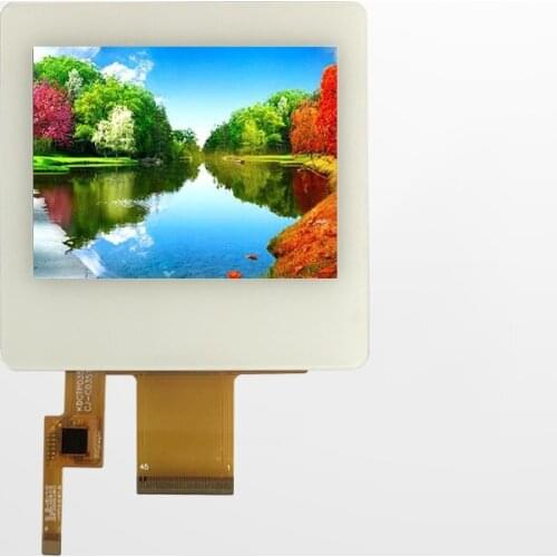 3.5 inch 640*480,NV3052 SPI+RGB interface high brightness LCD with capacitive touch Full viewing angle outdoor sunlight readable