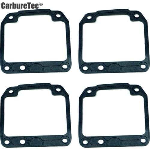 4 Carburetor Float Chamber Gasket Seals for Yamaha Seca 550 XJ550R Maxim XJ550 Radian YX600 FZ600 XJR400 XJR400R Carb Parts