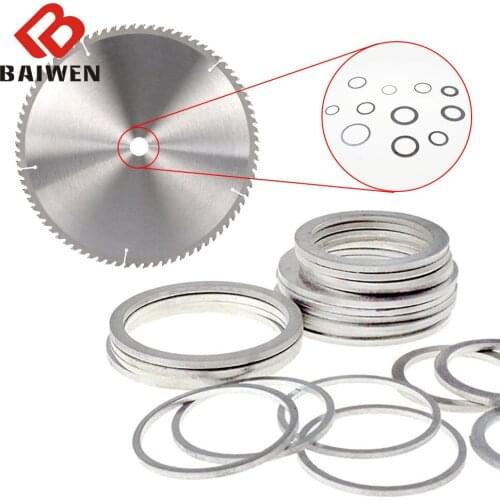 5Pcs Saw Blades Washer Circular Saw Blade Cutting Ring Inner Hole Adapter Ring Woodworking Cutting Discs Conversion Accessories