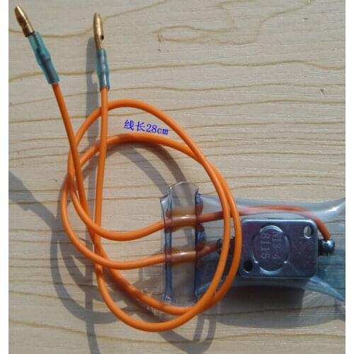 Refrigerator parts fridge thermostat N13-4 8115 -7 degree 2 wires square ST-3 square protection wire