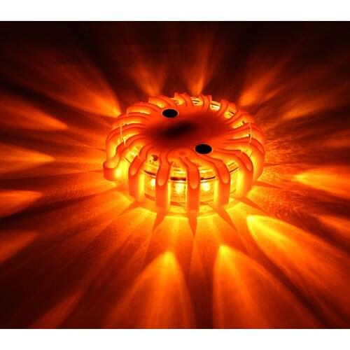 IP44 LED Road Flare LED Safety Flare Flashlight Magnet Flashing Warning Red Lights Car Roadside Emergency Flares