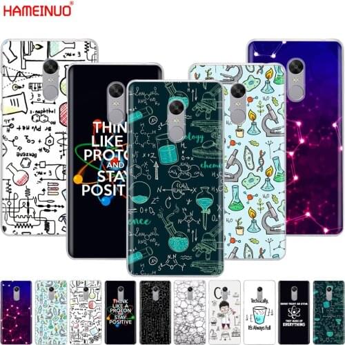 HAMEINUO Biology and Chemistry Cover phone Case for Xiaomi redmi 5 4 1 1s 2 3 3s pro PLUS redmi note 4 4X 4A 5A