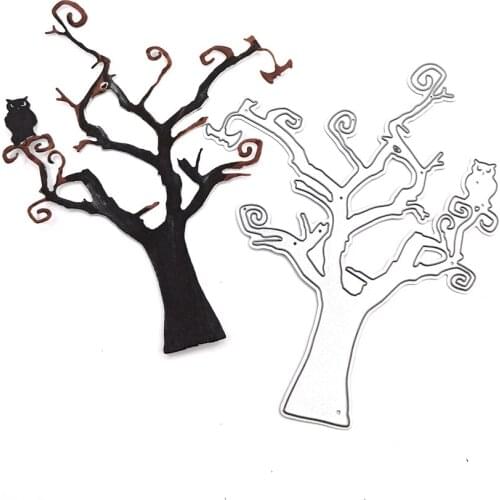 Julyarts Tree Scrapbooking Cutting Dies Stencil Craft Supplies for DIY Scrapbooking Decorative Embossing DIY Paper Cards