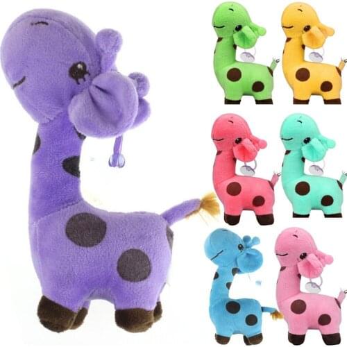 18cm Unisex Cute Gift Plush Giraffe Soft Toy Animal Dear Doll Baby Kid Child Christmas Birthday Happy Toy for Your Childre