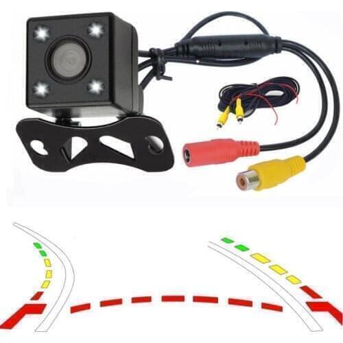NEW High-definition Car Rear View Camera 4 LED Night Vision Reversing Auto Parking Monitor CCD Waterproof 170 Degree HD Video