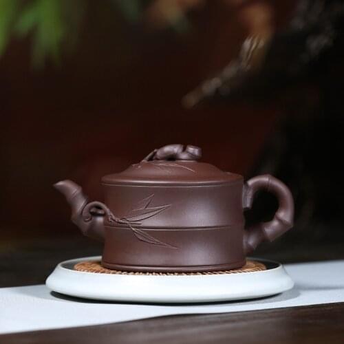 Personal Vintage Cute Teapot Creative Gift Box Yixing Purple Sands Teapot Puer Tea Kettle China Premium Teteras Tea Maker Ed50cf