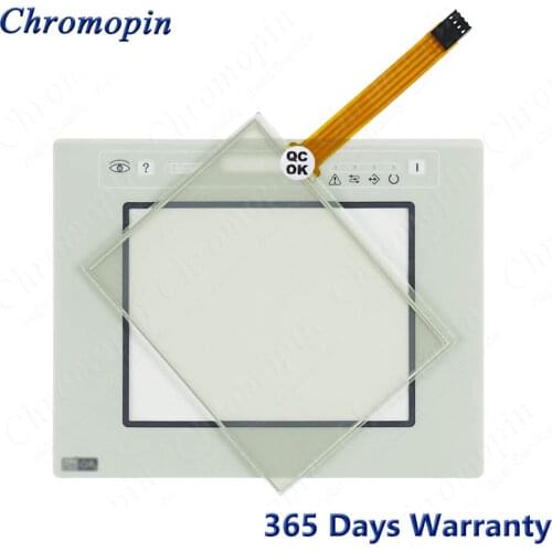 Touch screen panel glass for UniOP eTOP12-0050 eTOP10C-0050 ETOP11EB-0050 eTOP10B-0050 with protective flim