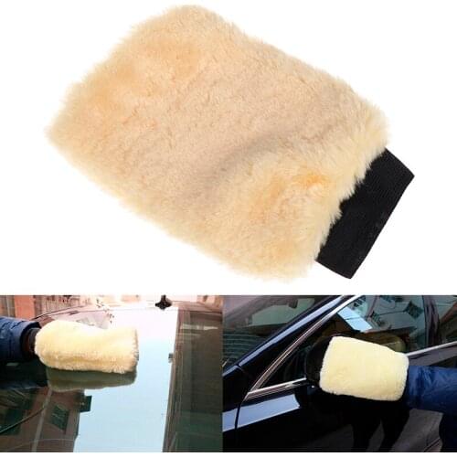 Universal Hot MicrofiberTools Auto Detailing Brushes Sponge Plush Mitt Car Wash Glove Mitten Washing Cleaning Brush