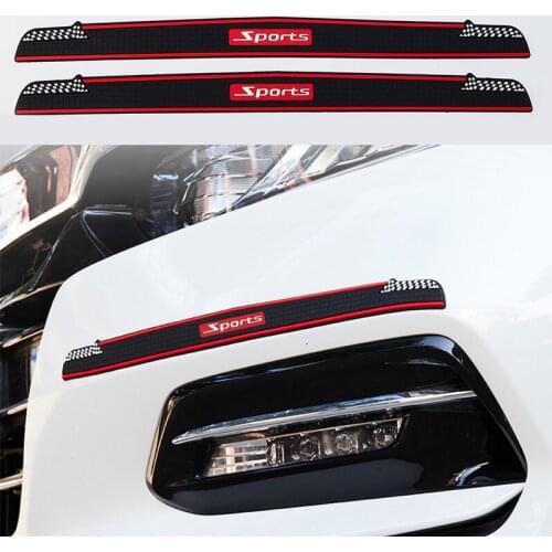 Car Bumper Protector Corner Guard Anti-Scratch Strips Sticker Protection Auto Corner Anti-collision Protector Strips Trim Bar