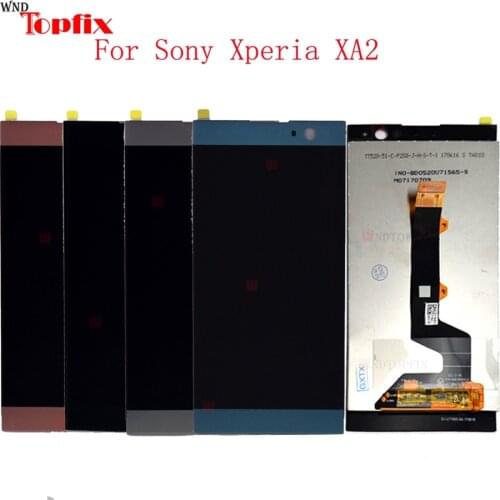 5.2"Inch IPS LCD For Sony Xperia XA2 LCD Display Touch Screen H4133 H4131 H4132 Digitizer Assembly Replacement Parts