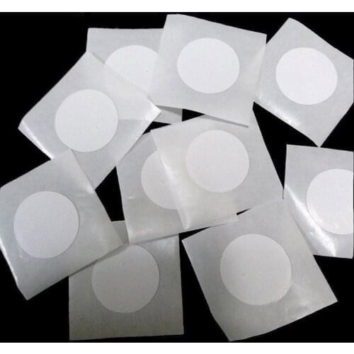 10pcs NFC Tags Sticker 13.56 MHZ 25mm Chip Universal Durable For Mobile Phone DU55