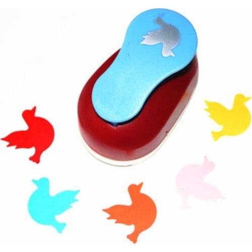 2 inch (4.8cm) pigeon design craft punch for DIY eva punch scrapbook puncher furadores extra gigante alavanca 2"