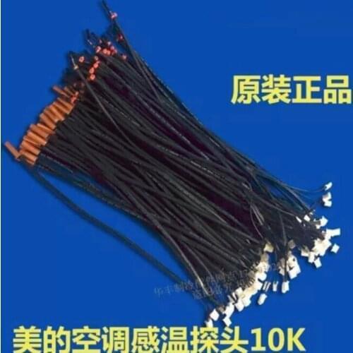 25pcs/lot for Midea Air Conditioner Tube Sensor Air temperature sensor air conditioning thermal head 10k metal