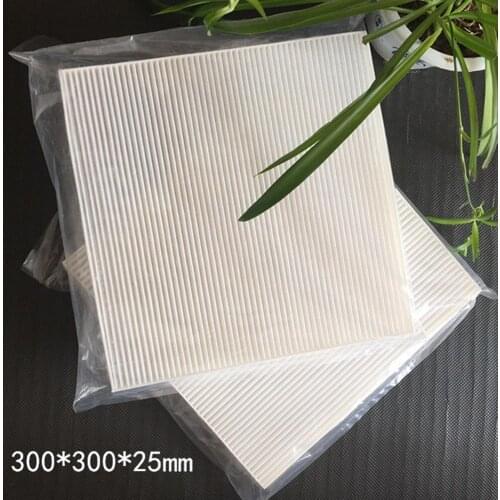 300x300x25mm Filter Frameless Dust Removal Cleaner Purifier Filter Element High Efficiency HEPA Filter