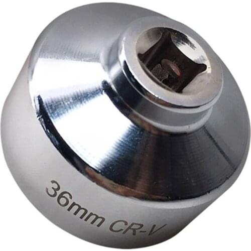 36mm Oil Filter Socket Tool Wrench 3/8\" Drive Cap Remover Low Profile for Garage C63D