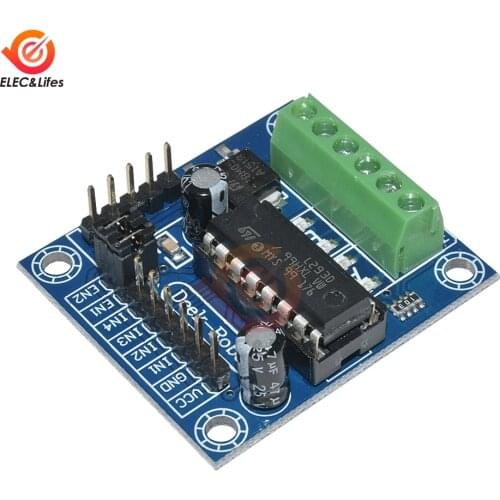 4 Channel L293D DC Motor Driver Shield Expansion Board Module for Arduino UNO MEGA2560 R3 1.2A PEAK OUTPUT CURRENT per channel