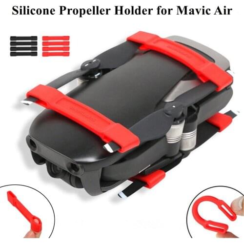 4pcs Fixed Holder Propeller Stabilizers Prop Stabilizer Protector Silicone Soft Clip Guard for DJI MAVIC AIR Drone Accessories