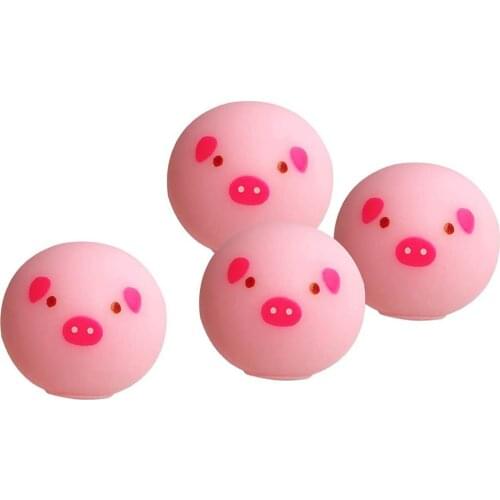 4pcs Sticky Ball Squishy Slow Rising Toy 4cm Stress Soft Squeeze Toys for Children Slow Rising Relieves Antistress Anxiety Kids