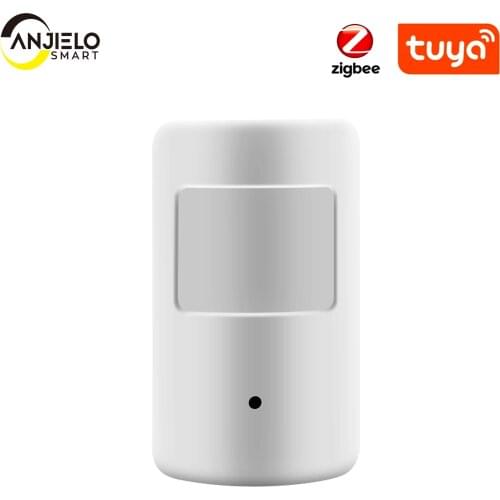 Anjielosmart Tuya WiFi PIR Motion Sensor Wireless Infrared Detector Security Burglar Alarm Sensor Smart life APP