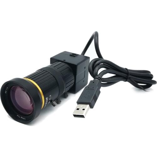 Global Shutter High Speed 60fps 720P 1MP Webcam UVC Plug Play Black /White Monochrome Sensor USB Camera Module for Barcode Scan