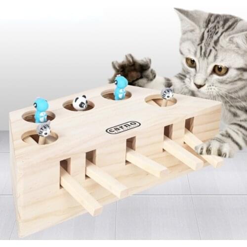 Cat Interactive Pet Cat Toy Play Catch Toy Playing Exercise Toys Kitten Toys Pet Products