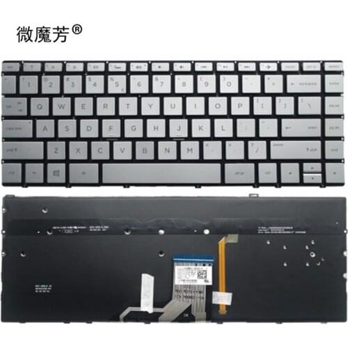 US laptop keyboard for HP Spectre 13-AG 13-AD 13-AH 13-AE 13-BF 13-AF