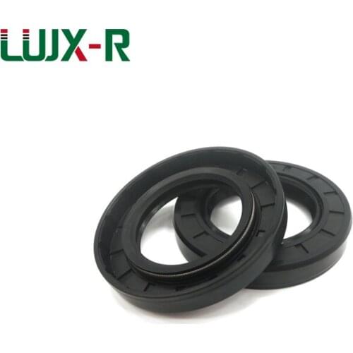 LUJX-R TC Oil Seal Black Rubber Gasket Skeleton Shaft Seals With Spring Steel 90x105x12/90x110x13/90x115x12/90x120x13-92x125x12