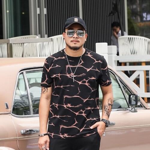 Black Tshirt 2020 Oversized Summer Items Men T-shirt Large Size XXL 3XL 4XL 5XL 6XL 7XL O-neck Short Sleeve Mens Tee shirt 1655
