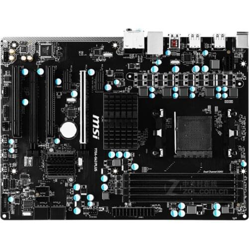 Original motherboard MSI 970A-G43 PLUS DDR3 Socket AM3 AM3+ USB2.0 USB3.0 32GB SATA III 970 Desktop motherboard Free shipping