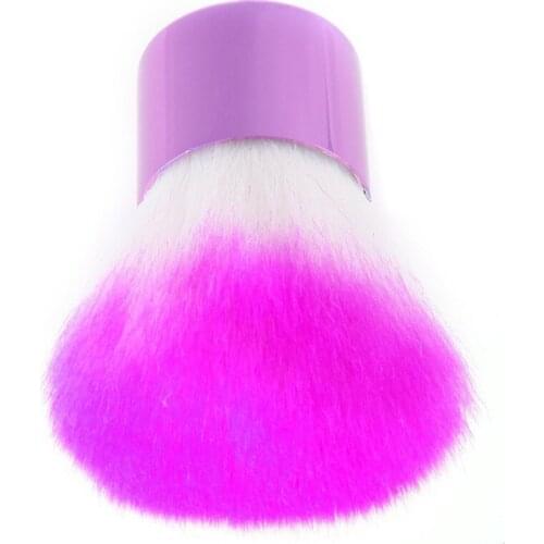 Professional Blusher Brush Foundation Face Powder Cosmetic Makeup Brush Purple