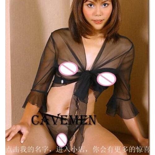 Onion skin Perspective*542*Ladies sexy G-string T-back Teddy Bikini Boxer Triangle Pajamas Suit Free Shipping